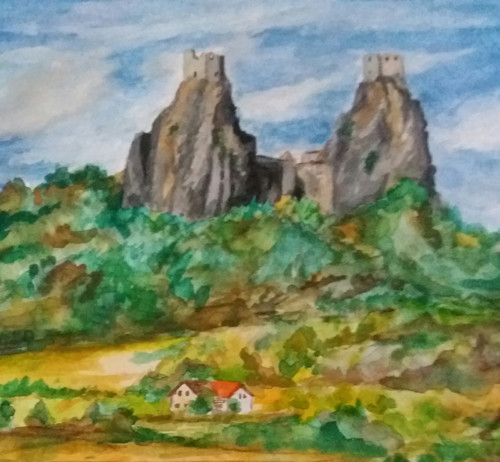 Hrad Trosky — foto 1