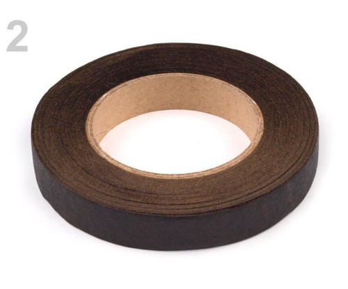 1ks 2 Hnědá Tm. Floristická Páska Šíře 12mm, Flori