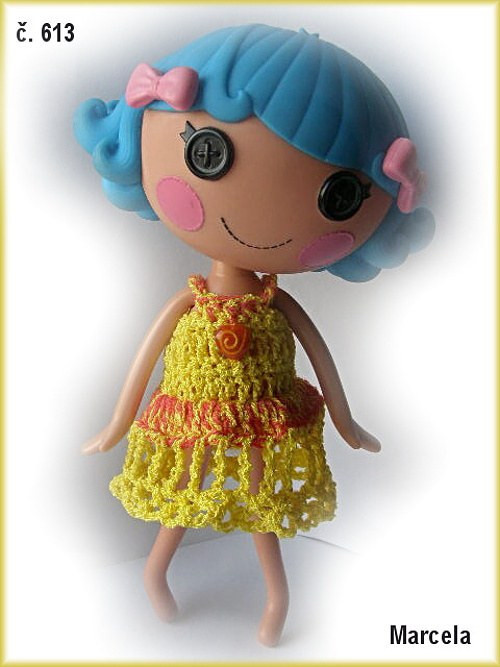 Šaty oblečky na panenku Lalaloopsy 30 cm
