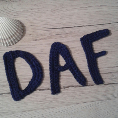 Písmenka na přání - D A F — foto 1
