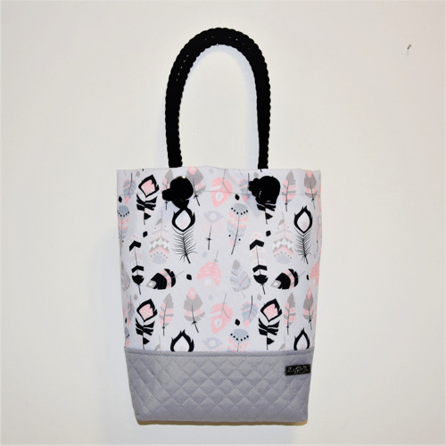 Kabelka s lanem - shopperka Maya Grey — foto 1