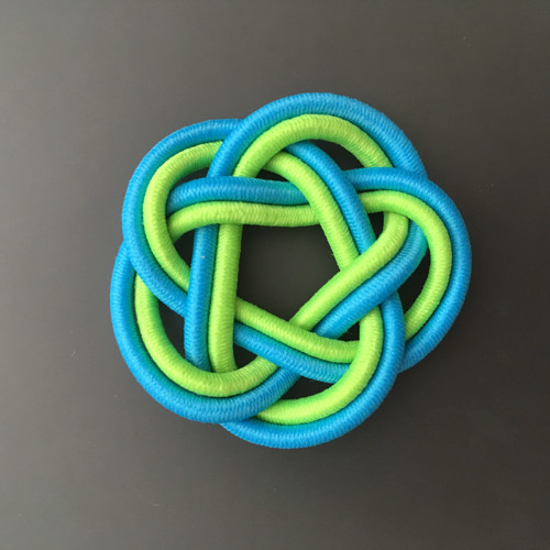 Broche com nó Tyrkys-Zel