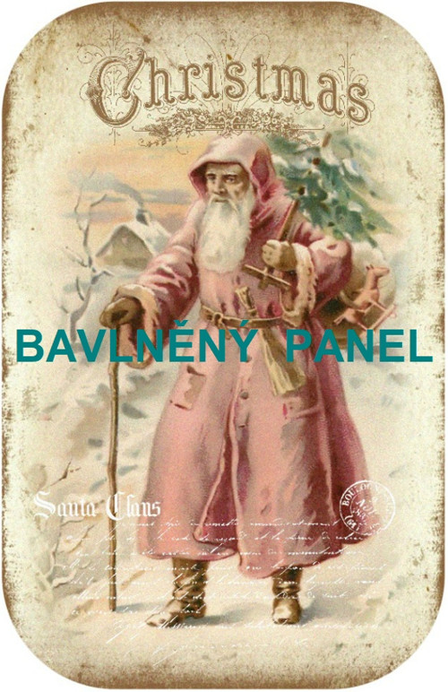 Bavlněná látka - panel vel.A5