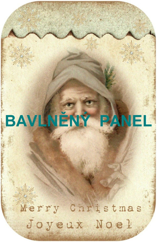 Bavlněná látka - panel vel.A5