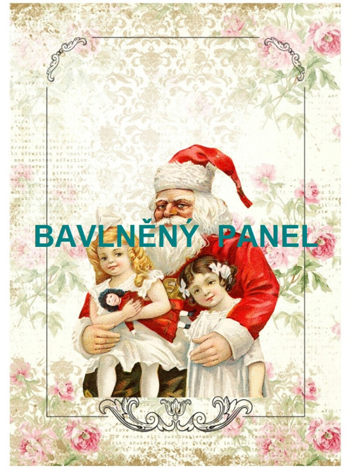 Bavlněná látka - panel vel.A5