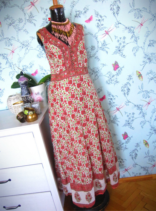 Šaty dlouhé hippie boho look — foto 1