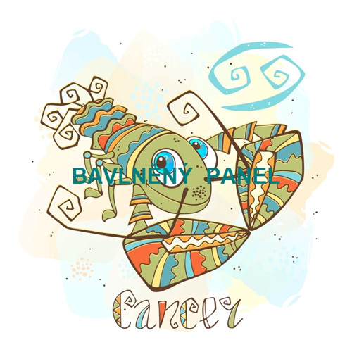 Bavlněný panel 25 x 25cm — foto 1