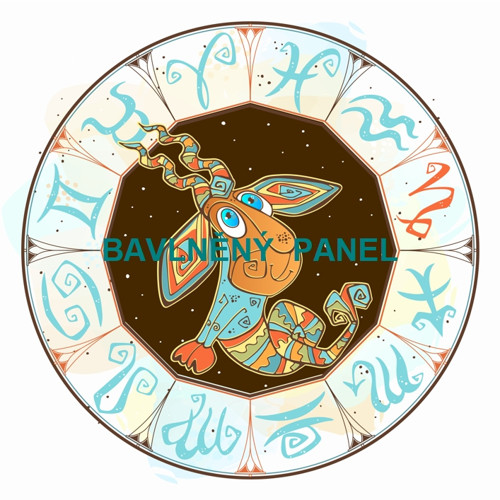 Bavlněný panel 25 x 25cm