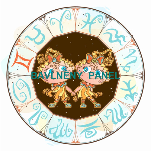Bavlněný panel 25 x 25cm