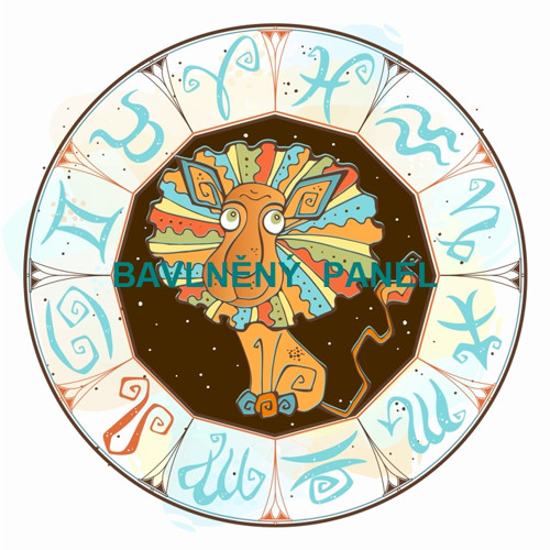 Bavlněný panel 25 x 25cm