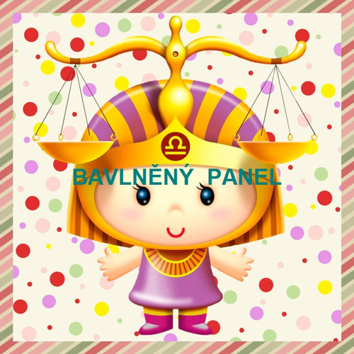 Bavlněný panel 25 x 25cm — foto 1
