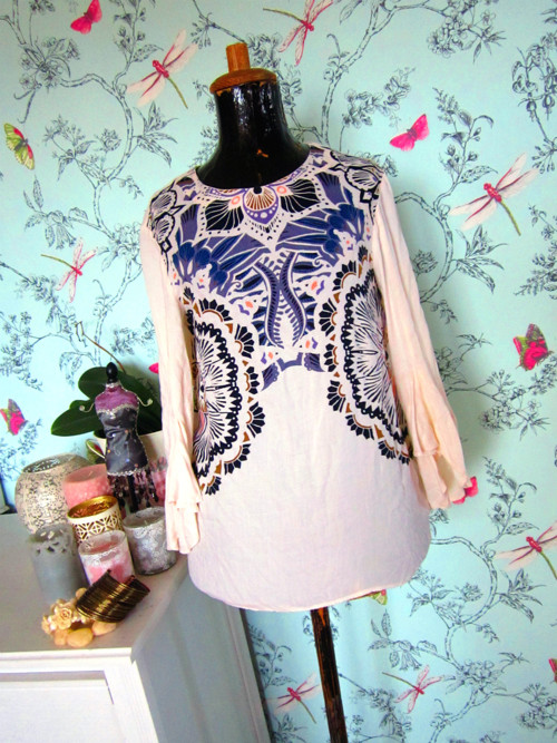 Tunika boho ornamentální — foto 1