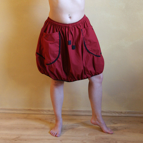 Baloonka color dark red — foto 1