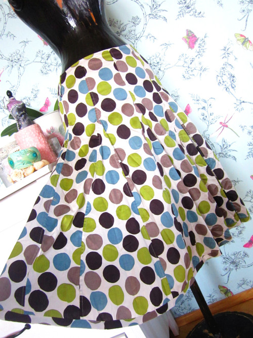 Sukně retro dots — foto 1