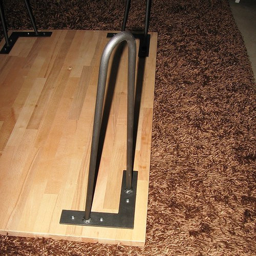 Retro nohy hairpin legs