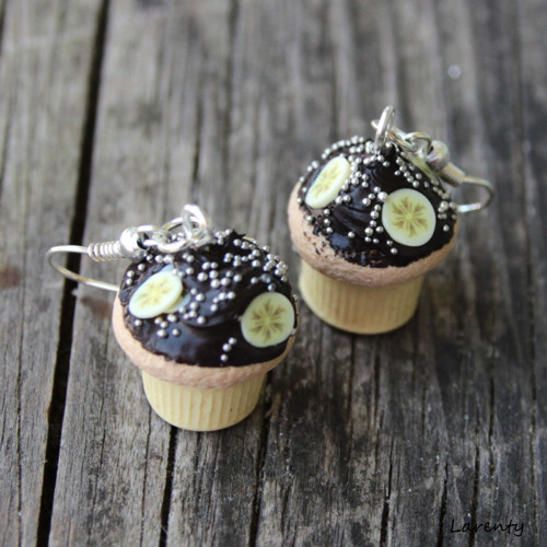 Cupcake Banán