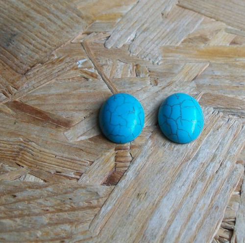 TYRKENIT - KABOŠON 22x16 mm - 2 ks