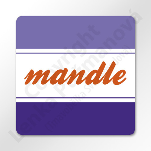 Mandle - samolepka na kořenku