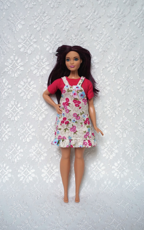 Šatová sukně+tričko pro Barbie - baculku — foto 1