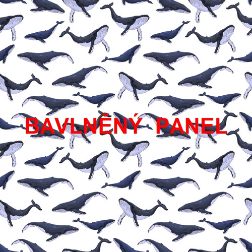 Bavlněný panel 25 x 25cm