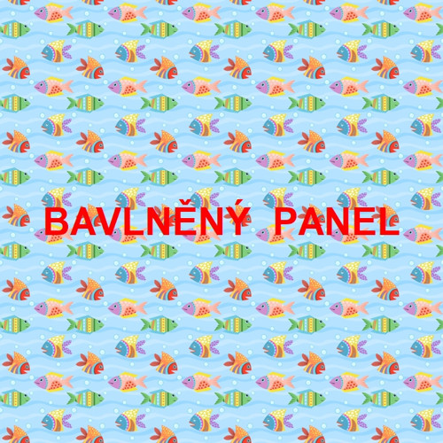 Bavlněný panel 25 x 25cm — foto 1