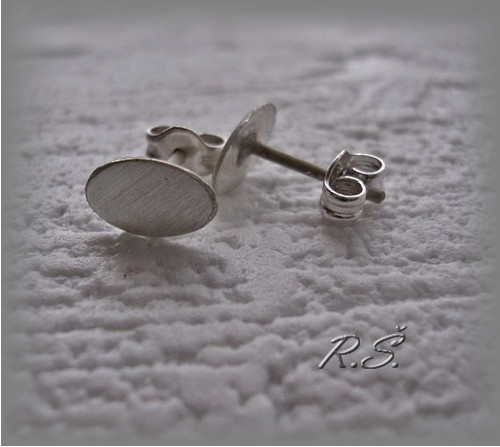ROVNÉ PIDI oválky 9 x 6mm TENKÉ jemný smirekPUZETY