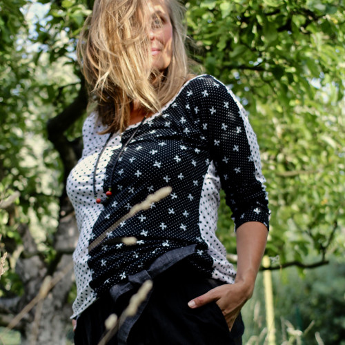 Něžně...triko - dlouhý rukáv — foto 1