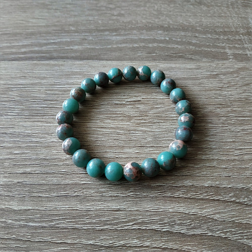 Náramek - jaspis regalit — foto 1