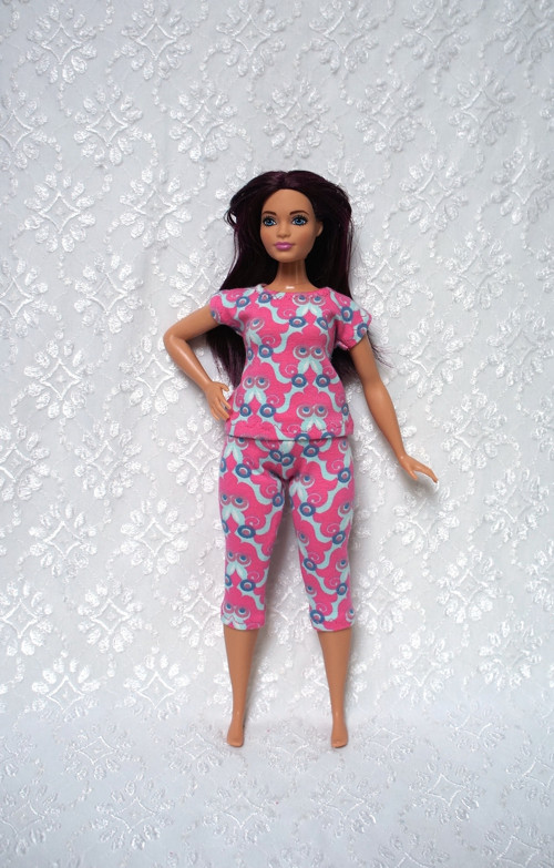 Capri legíny pro Barbie - baculku — foto 1