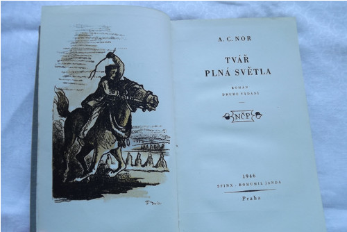 Tvář plná světla - A. C. Nor
