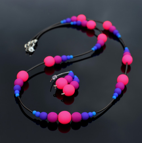 Uv Neo Bubbles - náhrdelník na přání... — foto 1