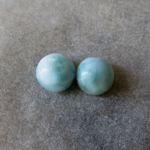 Larimar, kabošonek 6mm, set č.6 — foto 1