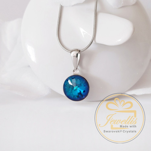 Ocelový náhrdelník mořský ježek - Swarovski