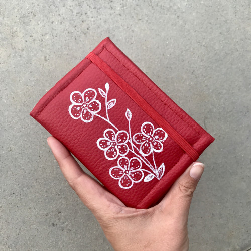 Peněženka Mini Flower red — foto 1