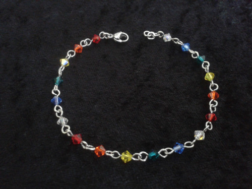 Čakrový nákotník2 - Swarovski - hypoalergenní