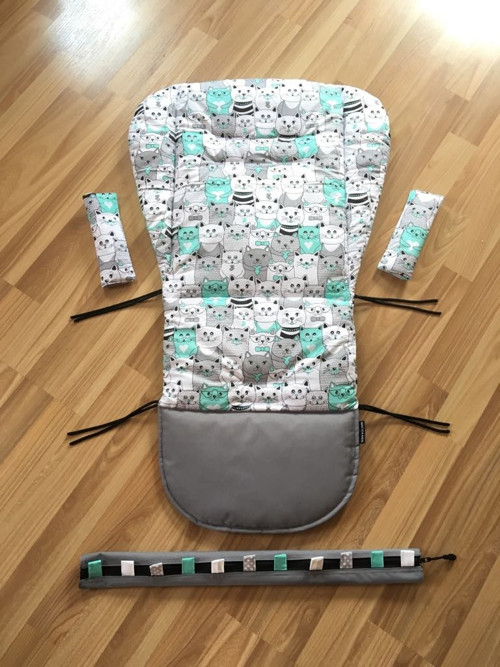 Bavlněná podložka do kočárku Valco Snap4