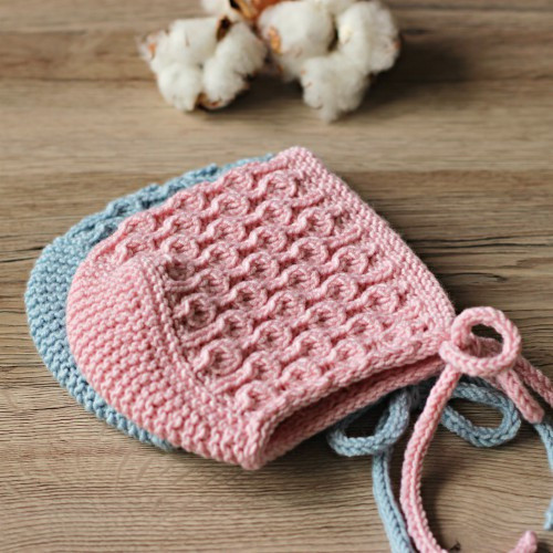 Čepička - bonetka 2-4M růžová — foto 1
