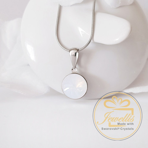 Ocelový náhrdelník mořský ježek - Swarovski