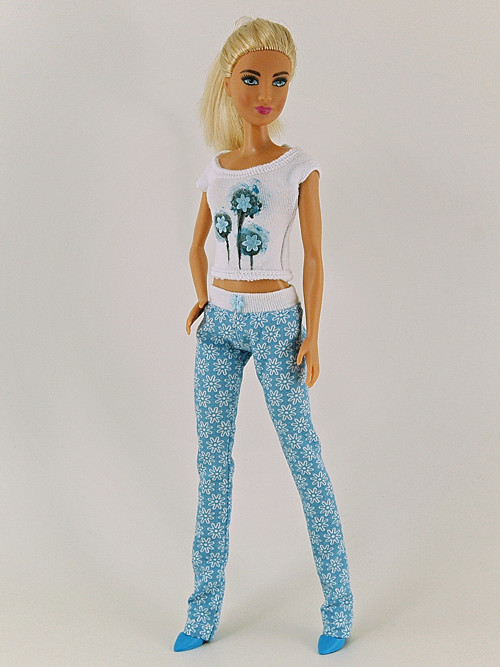 Barbie - Modré kalhoty — foto 1