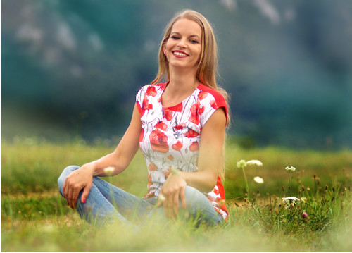 Tričko Poppy Halves — foto 1
