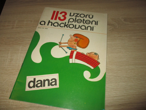 DANA 12 časopis ruční pletení a háčkování