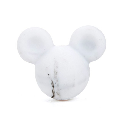 Korálky MickeyMouse 2cm - (1ks) - marble — foto 1