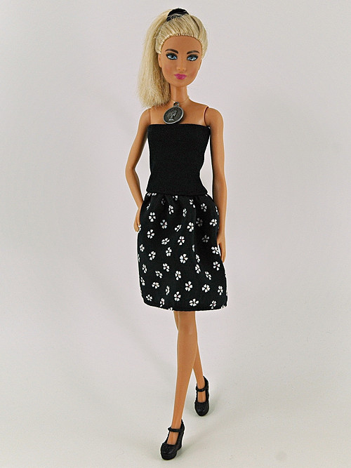 Barbie - Modré šaty — foto 1