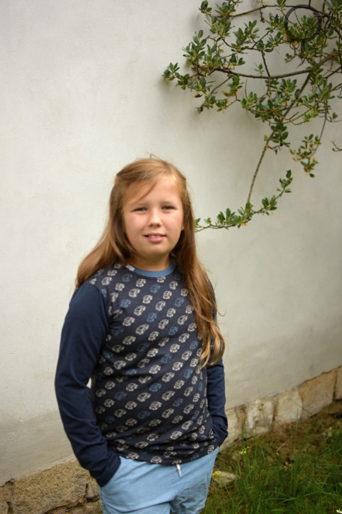 Modré s auty, vel. 2-3 roky — foto 1
