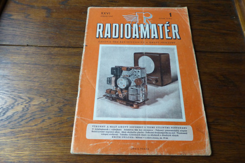 Časopis Radioamatér 1/1947