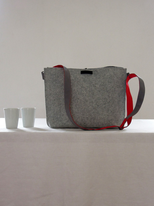 Crossbody Simple grey — foto 1