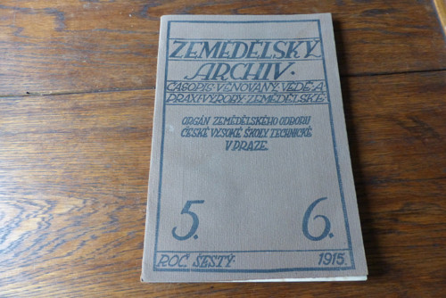 Zemědělský archiv...5-6/1915