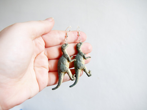 Dinosauří náušnice — foto 1