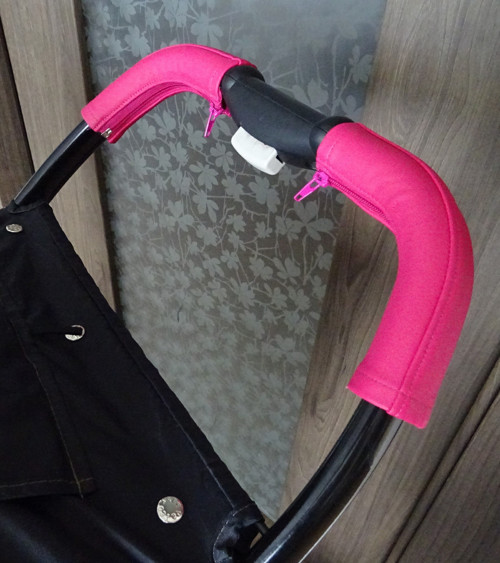 Obal na rukojeť Valco Snap 4 z růžové koženky