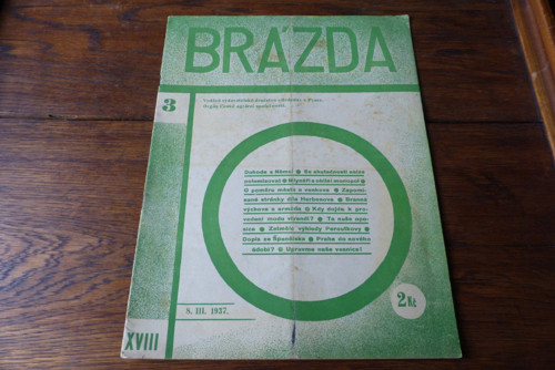 Brázda...časopis agrárního hnutí 3/1937